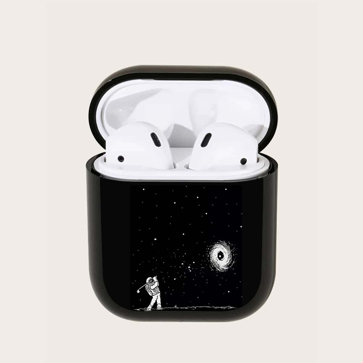 

Spaceman Print AirPods Case