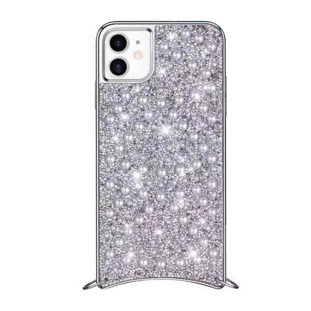 

Glitter iPhone Case, Silver