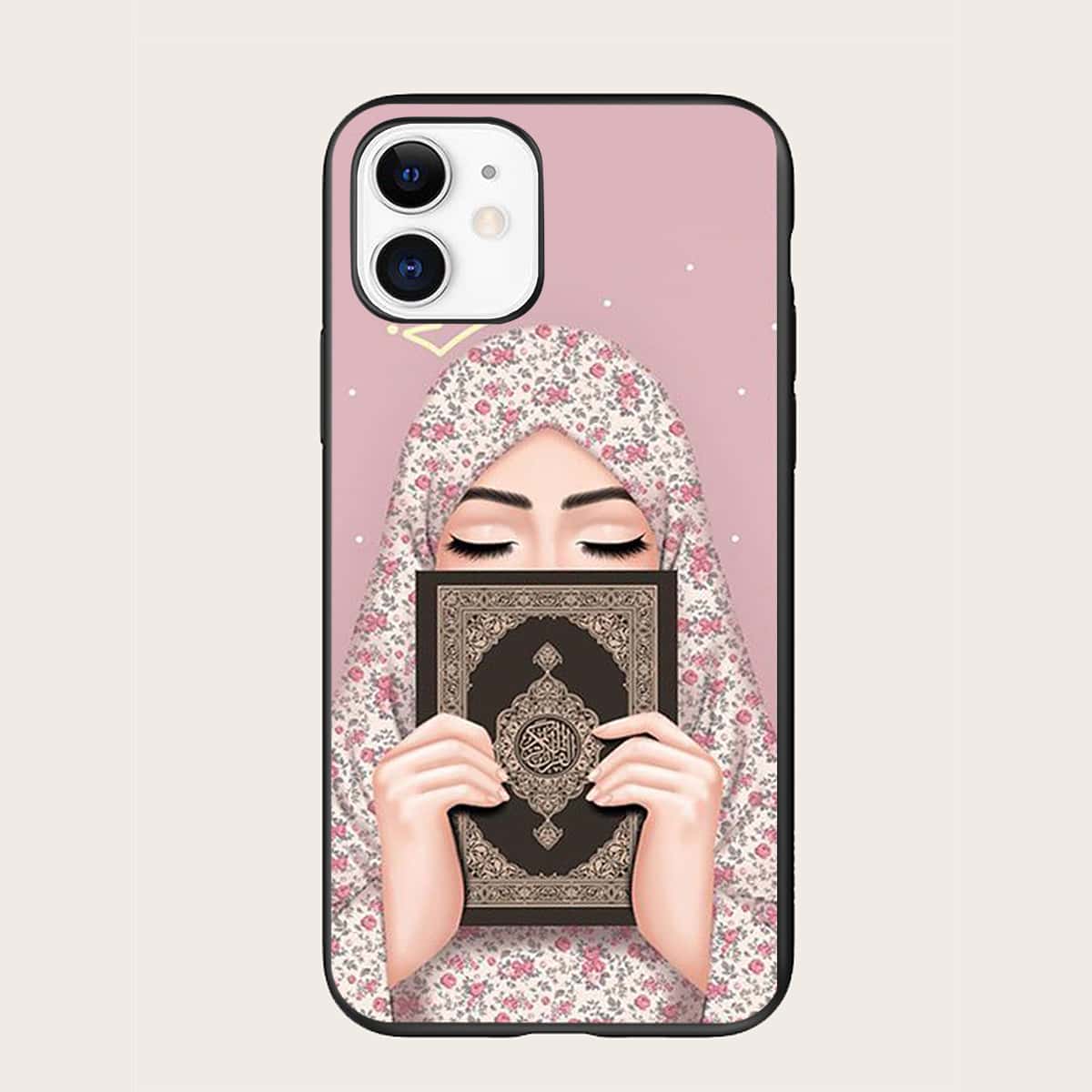 

Figure Print iPhone Case, Multicolor