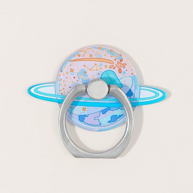 

Planet Print Phone Ring, Multicolor