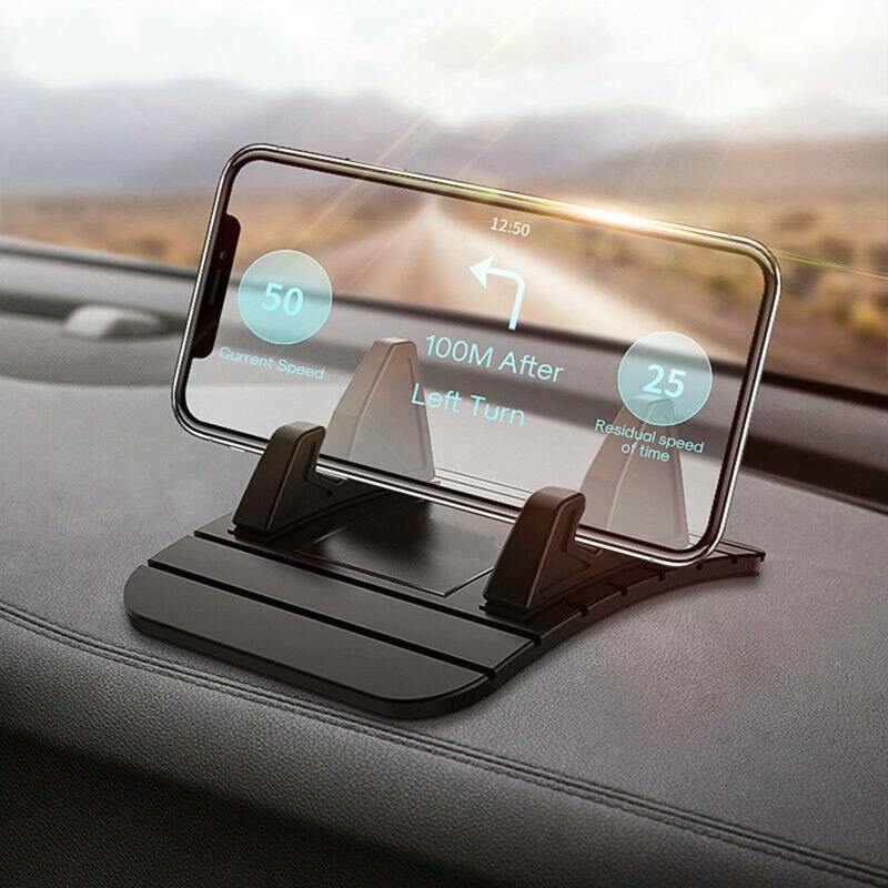 

Silicone Anti Slip Car Phone Holder, Black