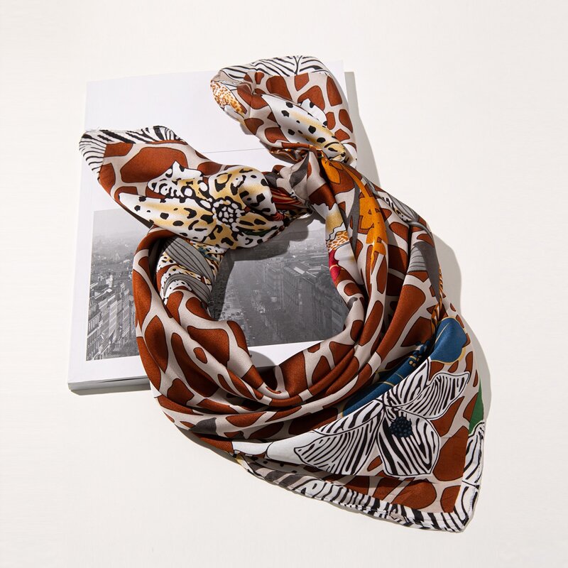 

Flower Pattern Bandana, Multicolor
