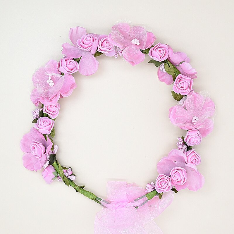 

Flower Decor Hair Accessory, Pink