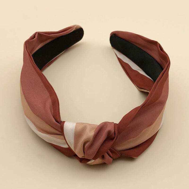 

Color Block Hair Hoop, Multicolor