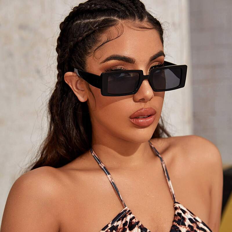 

Acrylic Frame Rectangle Sunglasses