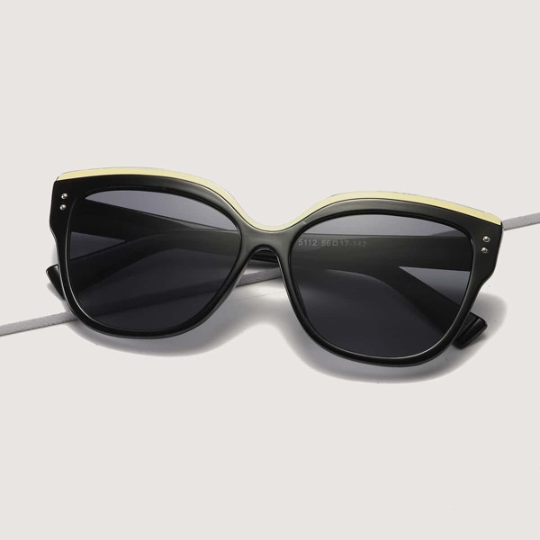 

Cat Eye Sunglasses, Black
