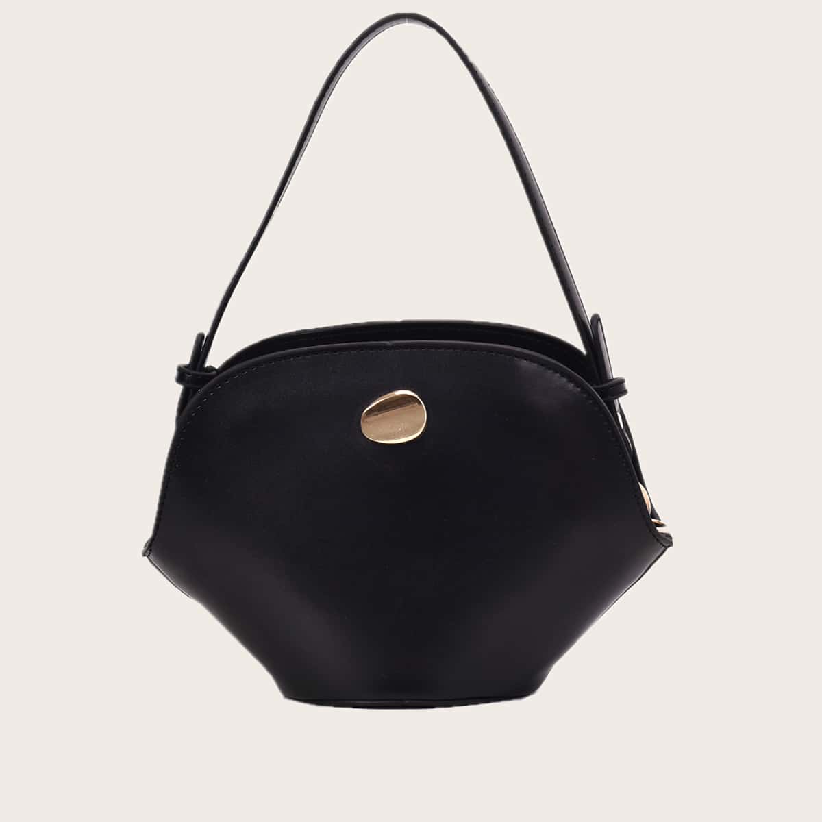 

Minimalist Satchel Bag, Black