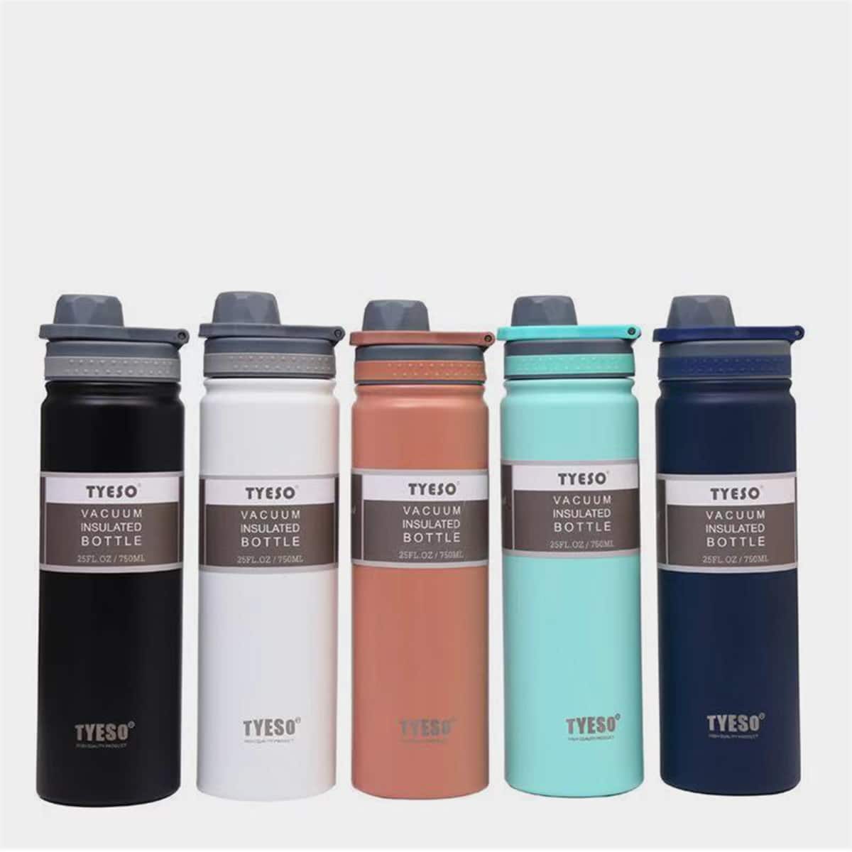 

1pc Simple Vacuum Insulated Bottle, Multicolor