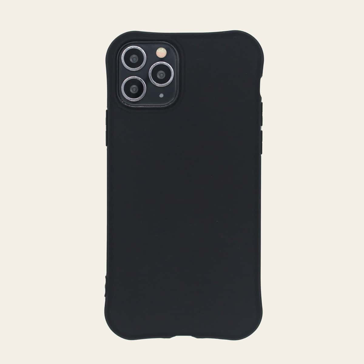 

Solid iPhone Case, Black