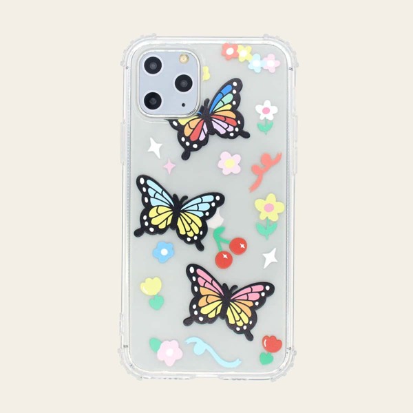 

Чехол для iPhone с принтом "бабочка