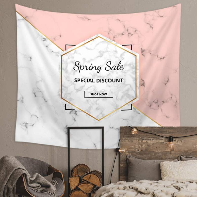 

Marble Pattern Tapestry, Multicolor