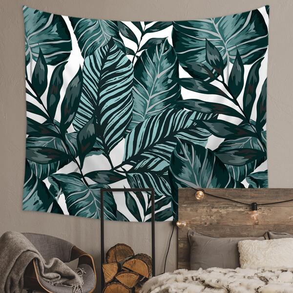 

Leaf Print Tapestry, Green