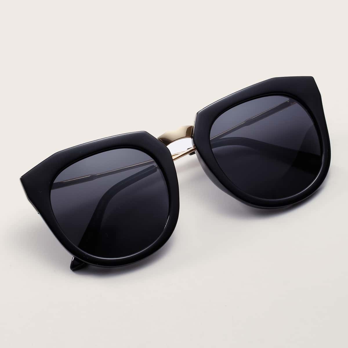 

Acrylic Frame Sunglasses, Black