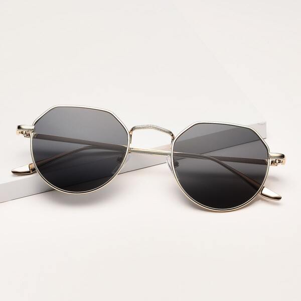 

Metal Frame Sunglasses, Black