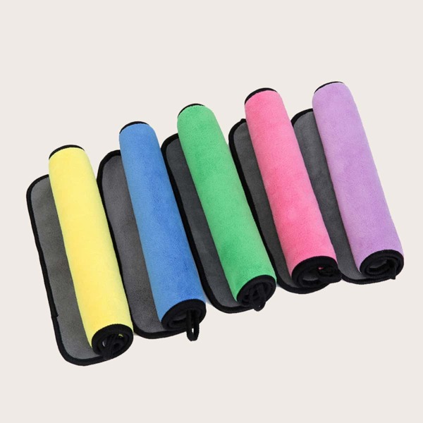 

1pc абсорбирующая тряпка для очистки, Многоцветный