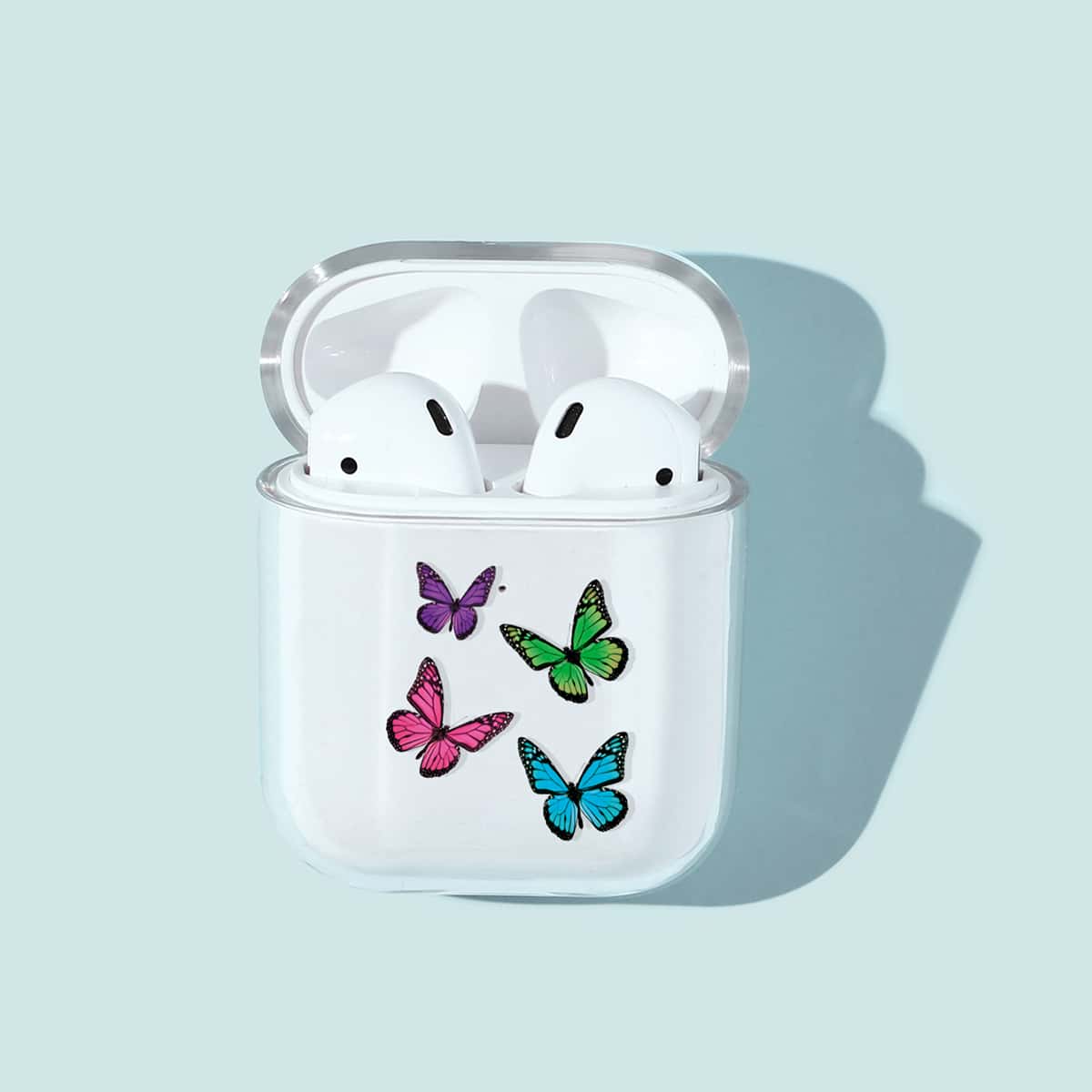

Butterfly Print Airpods Case