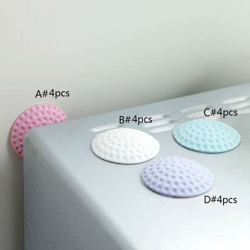 

4pcs Plain Door Crash Pad, Multicolor