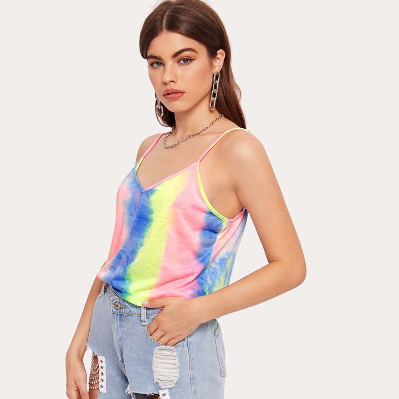 

Tie Dye Cami Top, Multicolor