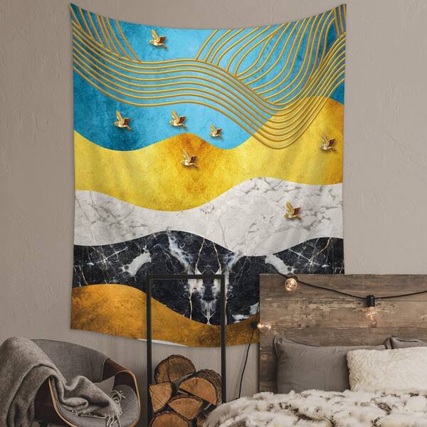 

Marble Pattern Tapestry, Multicolor