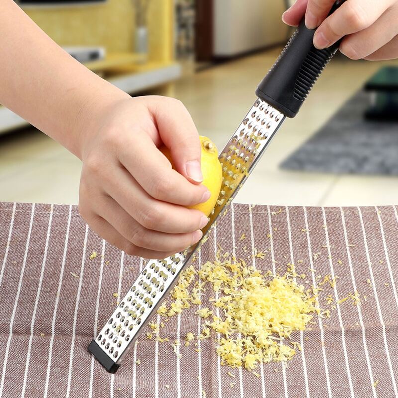 

1pc Stainless Steel Grater, Silver