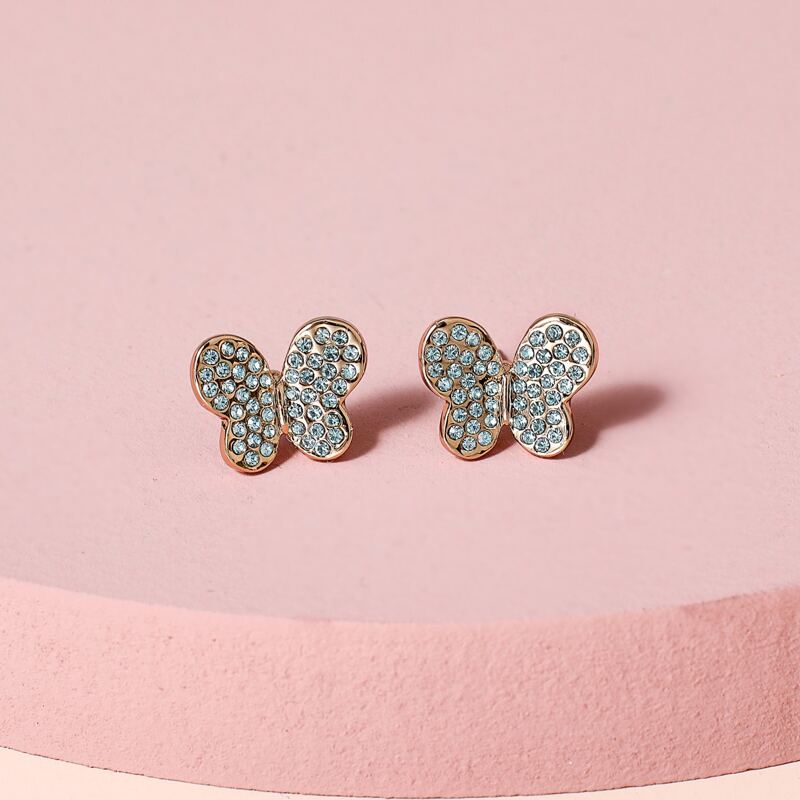 

Butterfly Stud Earrings, Gold