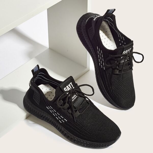 

Men Lace-up Front Low Top Sneakers
