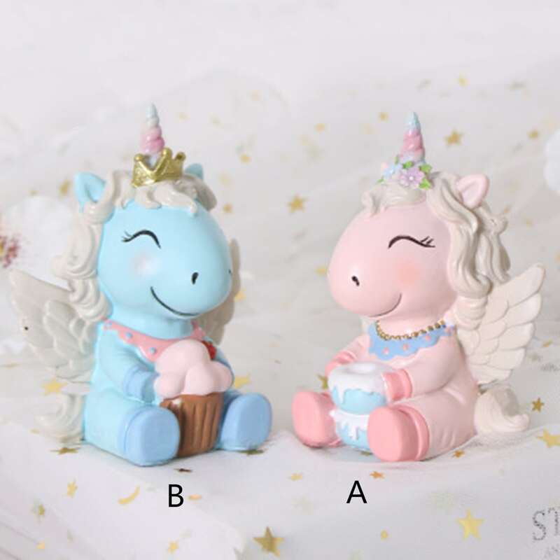 

1pc Unicorn Shaped Ornament, Multicolor