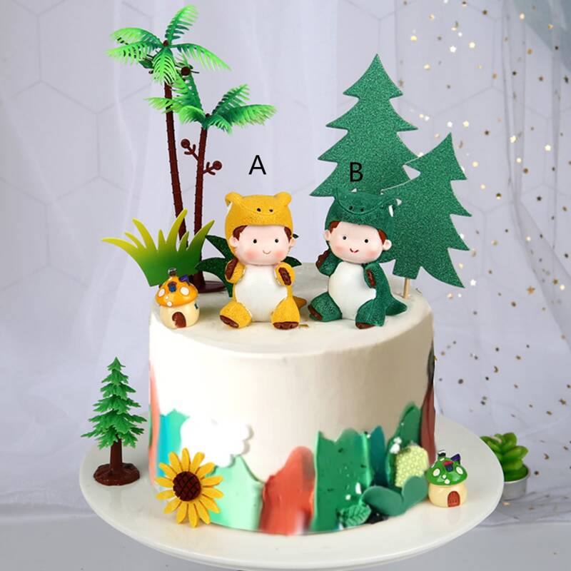 

1pc Dinosaur Baby Ornament, Multicolor