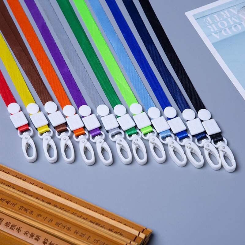 

5pcs Random Color Lanyard, Multicolor