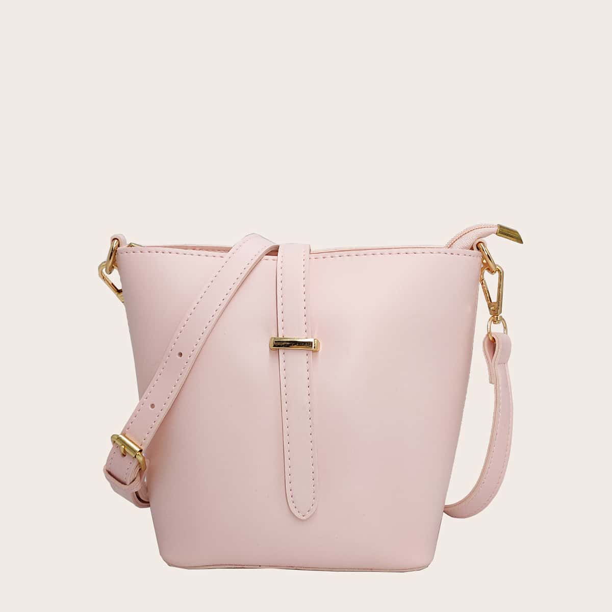 

Minimalist Crossbody Bag, Pink