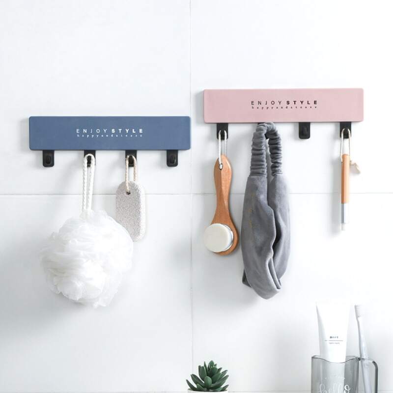 

1pc Letter Graphic Row Hook, Multicolor