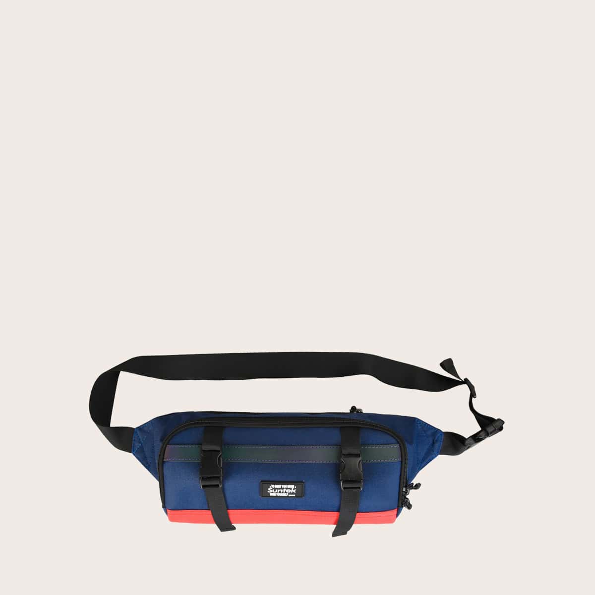 

Guys Colorblock Fanny Pack, Navy