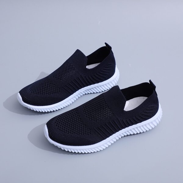 

Slip On Knit Sneakers, Navy blue