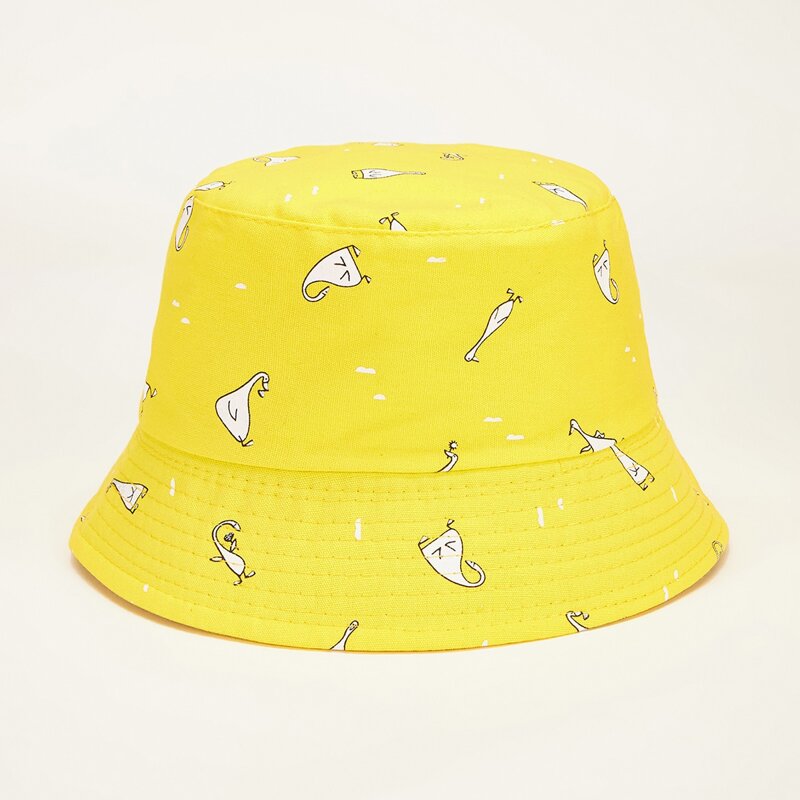 

Cartoon Bucket Hat, Yellow
