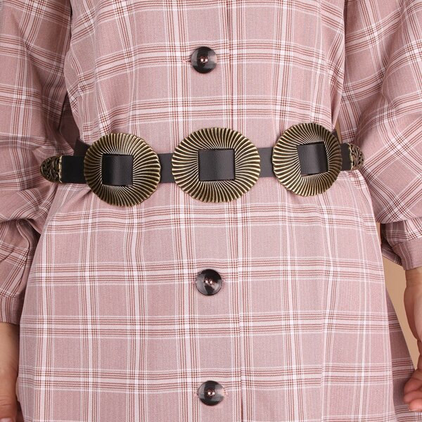 

Vintage Buckle Belt, Black