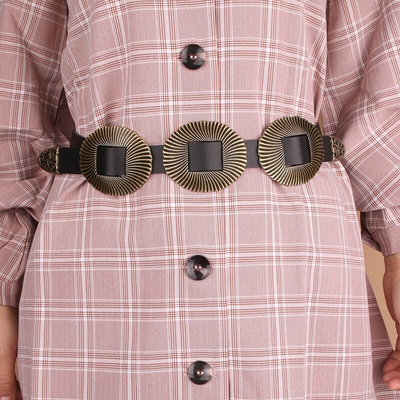 

Vintage Buckle Belt, Black