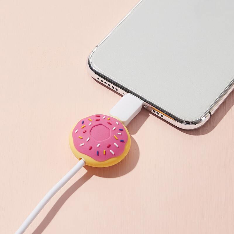 

Donut USB Cable Protector, Pink