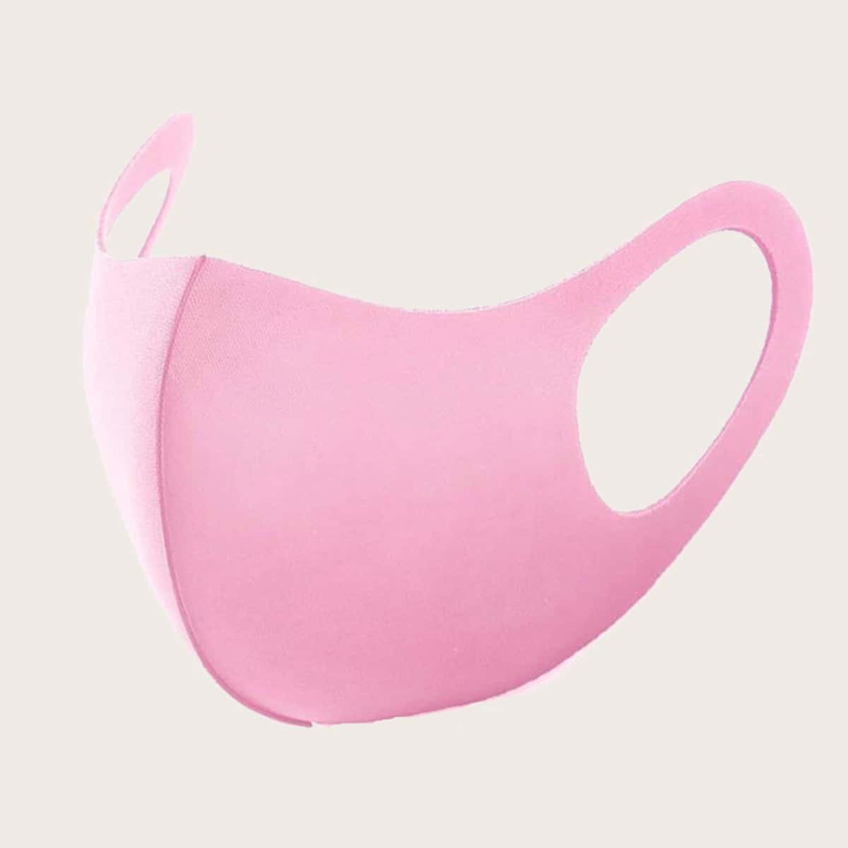 

Plain Face Mask, Pink