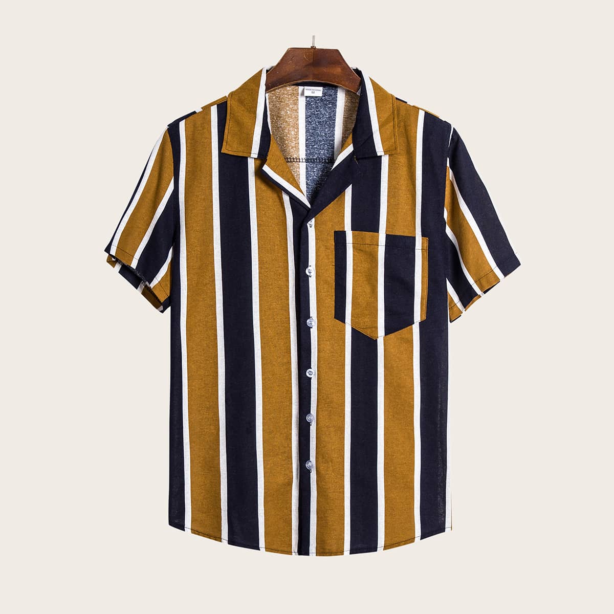 

Guys Striped Pocket Shirt, Multicolor