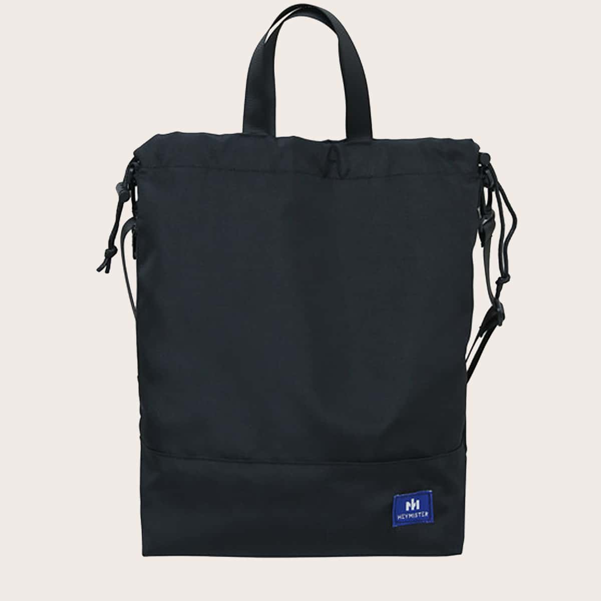 

Guys Drawstring Backpack, Black