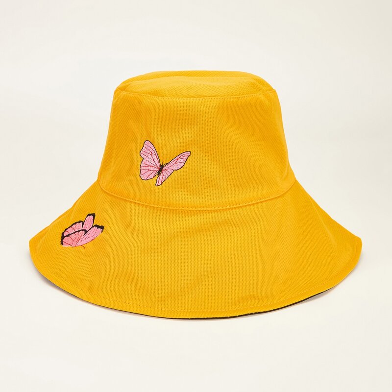 

Butterfly Bucket Hat, Yellow