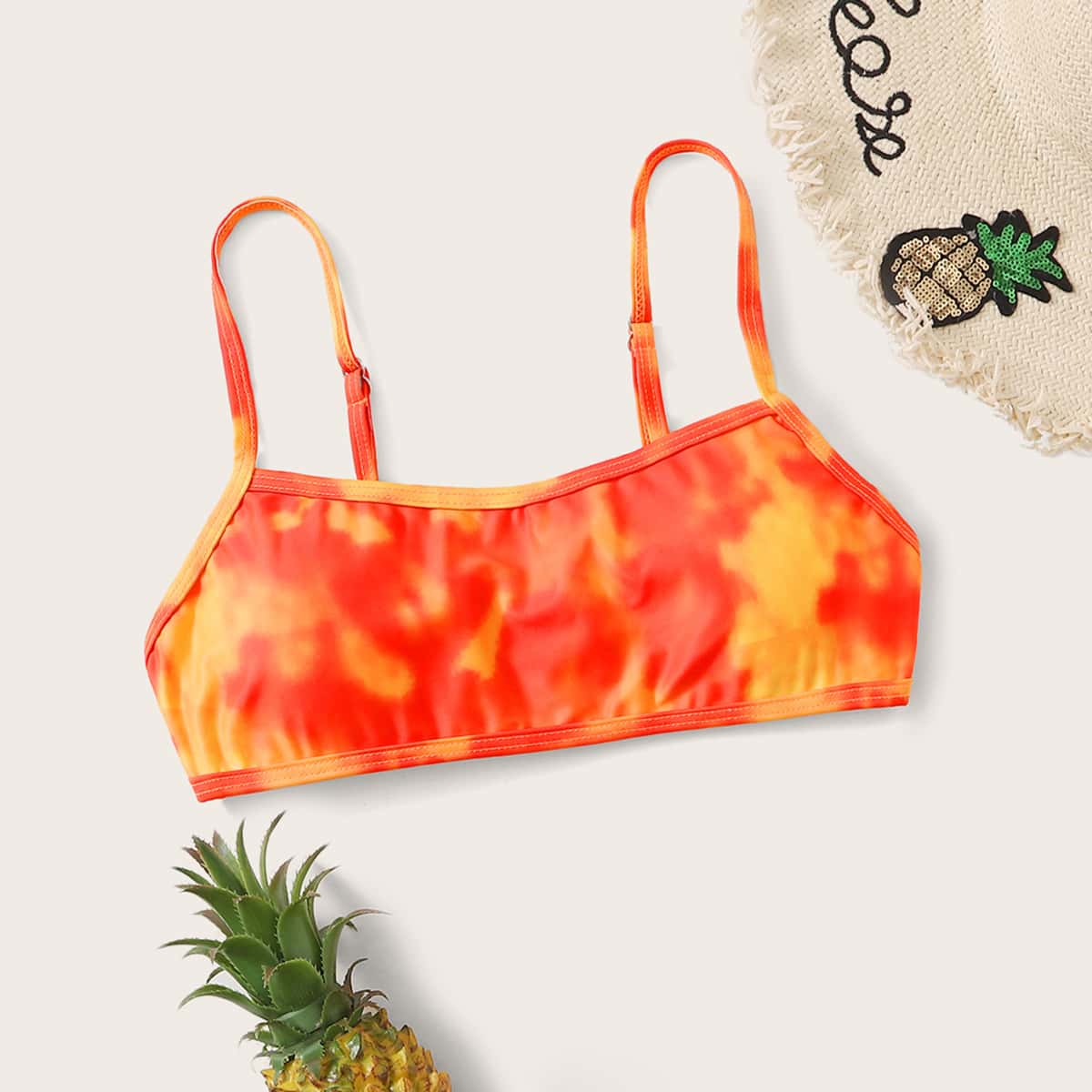 

Tie Dye Bikini Top, Multicolor