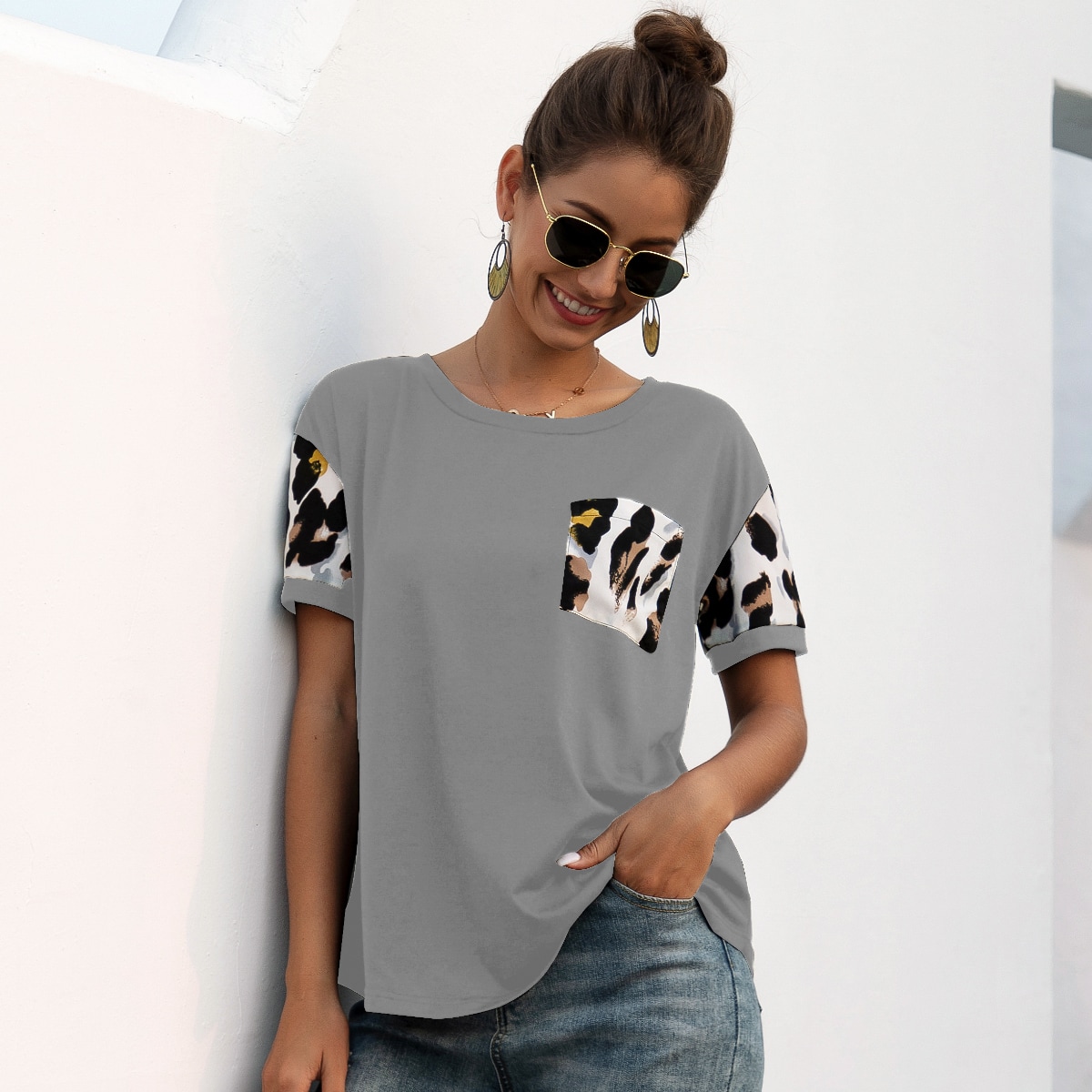 Contrast Pocket Short Sleeve Tee thumbnail