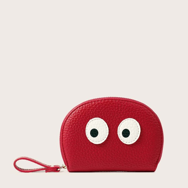 

Мультфильм подробно Zip Around кошелек, Красный