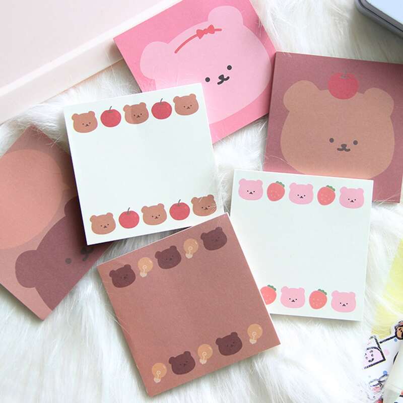 

1pack Cartoon Random Sticky Note, Multicolor