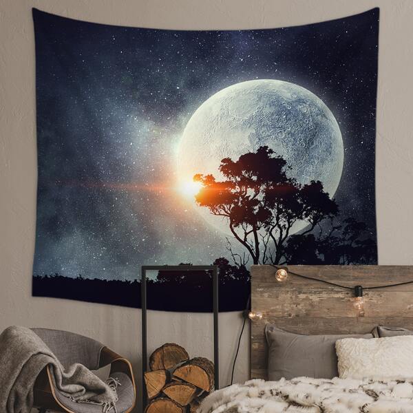

Night View Print Tapestry, Multicolor