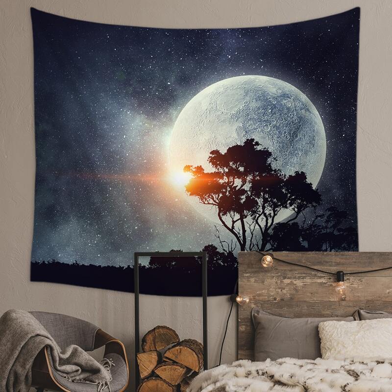 

Night View Print Tapestry, Multicolor
