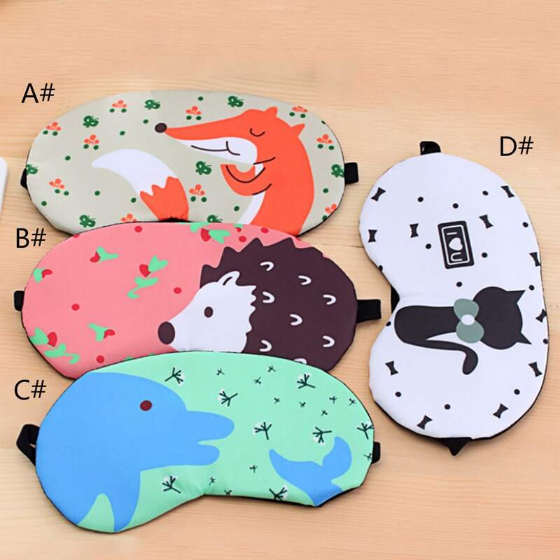 

1pc Cartoon Graphic Eye Cover, Multicolor