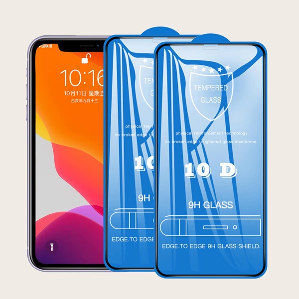 

2pcs iPhone Tempered Glass Film