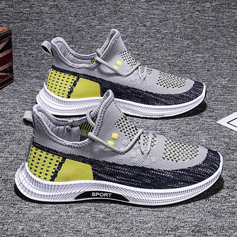 

Guys Lace-up Front Color-block Sneakers, Multicolor